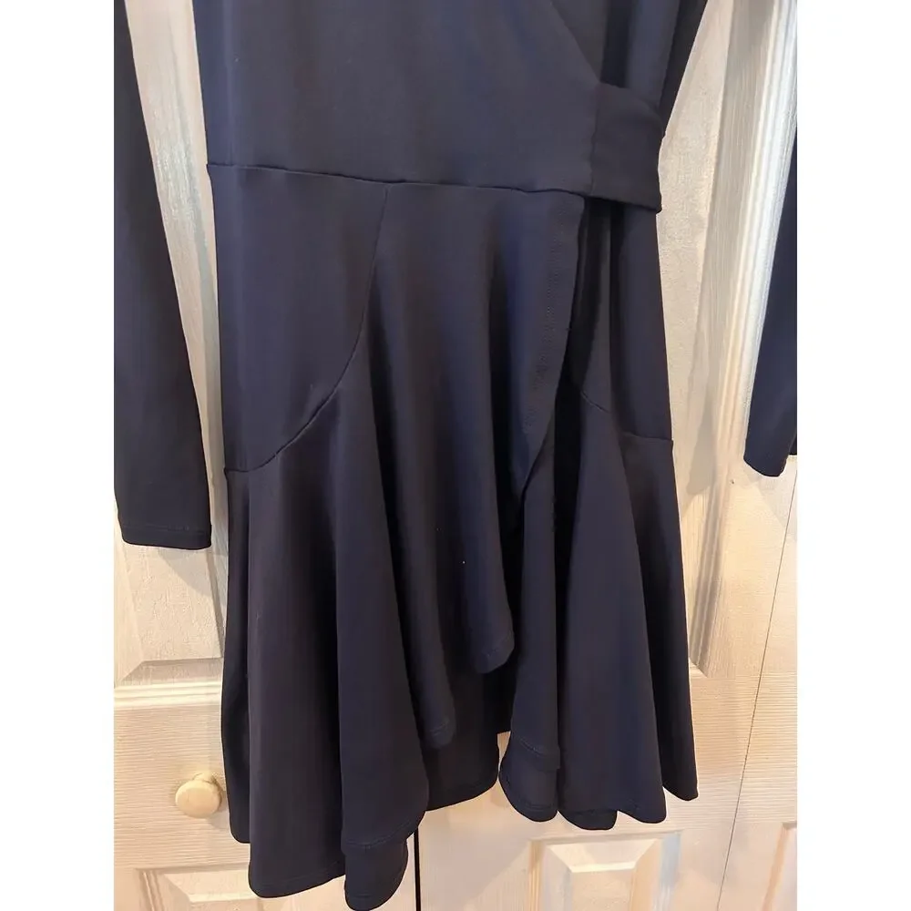 Susana Monaco Long Sleeve Warp Dress Size Medium NEW - Picture 3 of 8